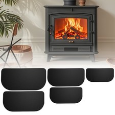 Fire Resistant Mat Fireproof Fireplace Area Rug Hearth Grill Floor Protection