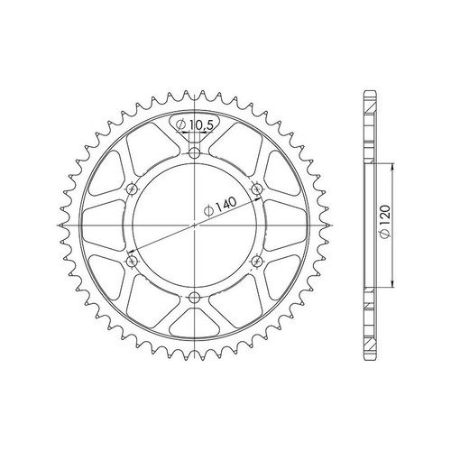 Sgr crown p525 d46 - s+2, p525-d46
