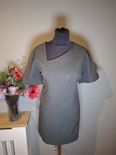 Simon Jersey Grey Asymmetric