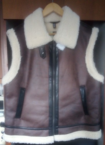 Divided brown faux - brown,