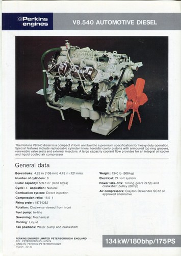Perkins 540 automotive - perkins,