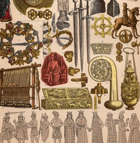 Scandinavia artifacts middle - scandinavia,