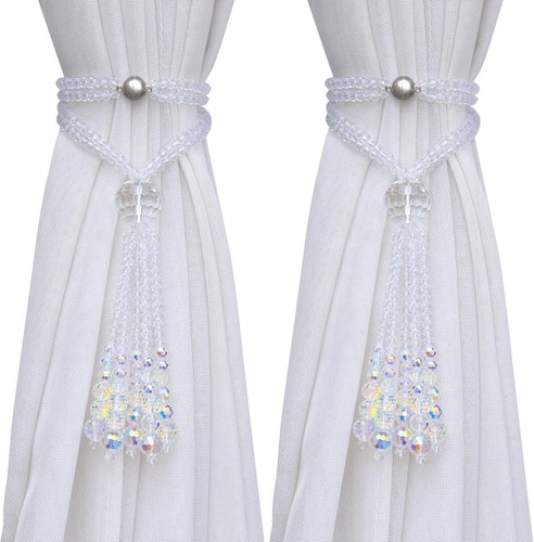 Magnetic curtain tiebacks 2 - curtain, tiebacks,