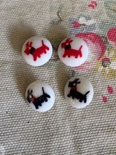 2 Pairs Scotty Dog  Design