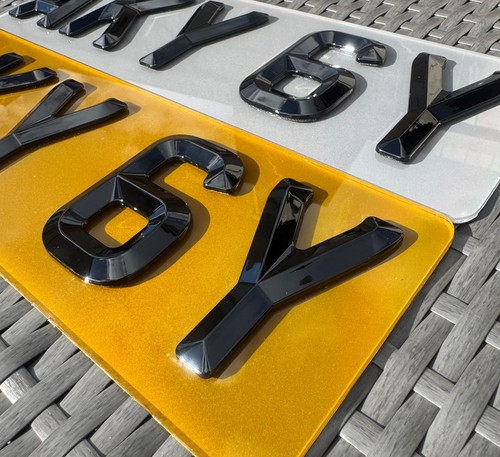 Premium number plates 2d - number,
