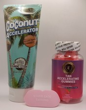 Tanning accelerator bronzer