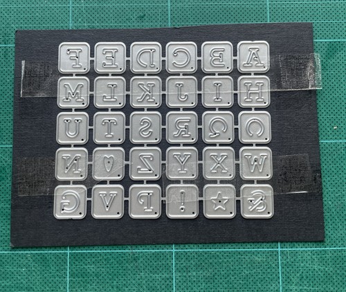 Alphabet tiles die cutter - alphabet,