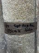Carpet offcut soft beige brown