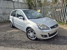 FORD FIESTA 1.4 TDCI BREAKING SPARES MOONDUST SILVER 5 DOOR 2006 DIESEL GHIA