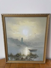 Oil On Board - Coastal