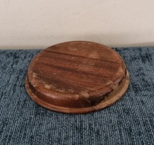 Vintage Turned Wooden Plant Stand 11 cm