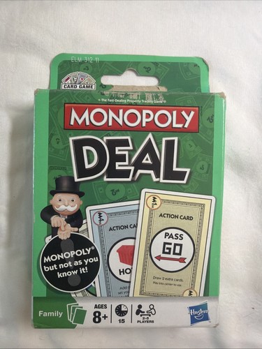Hasbro monopoly deal - monopoly,