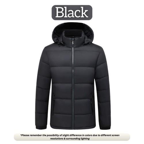 Men puffer jacket - jacket, winter