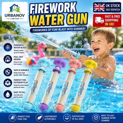 Firework water gun fireworks - water,