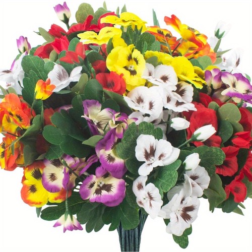 Bundles artificial pansy - artificial,