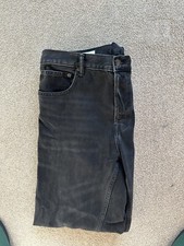 Zara Men’s Black Straight Leg Jeans W38