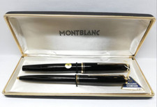 Set of 2 Genuine Montblanc No.281 Ballpoint & No.24 Fountain Pens