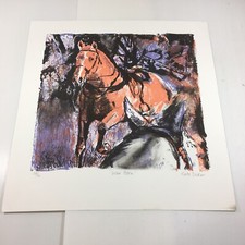 Kate Dicker Signed Limited Edition Print War Horse 28/30 56cm X 54cm 