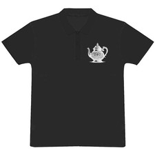 'Fancy Teapot' Adult Polo