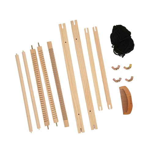 Wooden weaving loom portable - wooden,