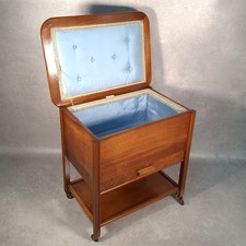 Mid century sewing box - sewing, cabinet