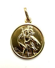 9ct Gold Saint Christopher