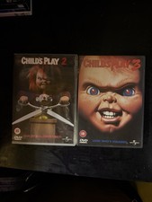 Child's Play 2 + Child's Play 3 DVD Bundle Chucky Slasher Horror PAL Region 2