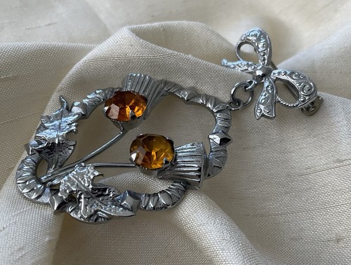 Vintage mizpah brooch - vintage,
