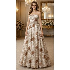 JOVANI Strapless Ball Gown