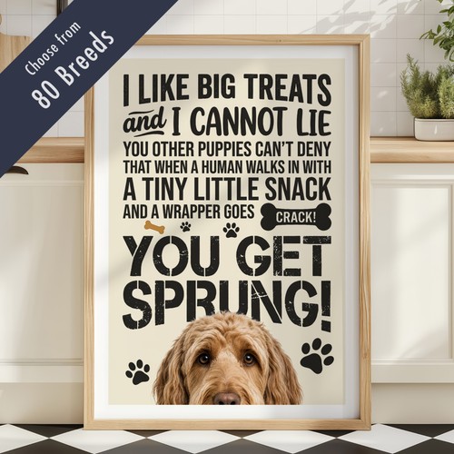 Funny dog treats - treats, lyric
