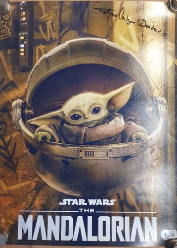 Mandalorian poster beckett bas - mandalorian,