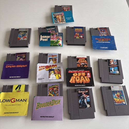 Nintendo nes games bundle job - games,