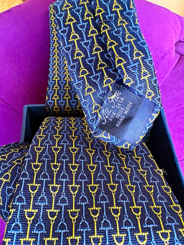 Harrods 100 silk tie - harrods, 100%