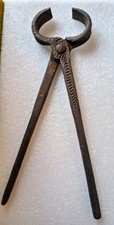 Large Rare Original Blacksmith Made Blacksmith's Tool, Length 40cm