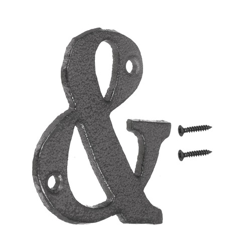 House numbers and letters - house,