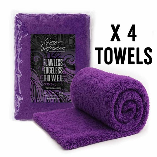 Edgeless microfibre towel pack - microfibre,