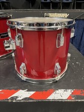 Peavey International 12" Red Rack Small Left Tom Acoustic Drum Kit Set 6 Lug