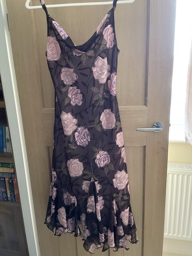 Brown and pink flamenco style - brown,