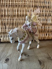 Schleich Bayala Feya 73527 Pink Fairy Elf Fantasy Figure On Horse