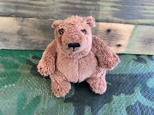 John West Brown Grizzly Bear Soft Toy 5” Plush Salmon Advertising