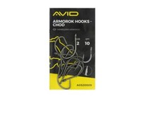 Avid Armorok Barbed Chod Hooks - All Sizes - Carp Fishing- Free Delivery