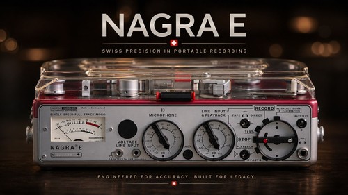 Nagra portable recorder - nagra, nos