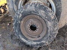 Grey fergi trailer wheel and - fergi,