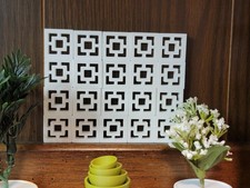 24x 1" White Breeze Blocks -