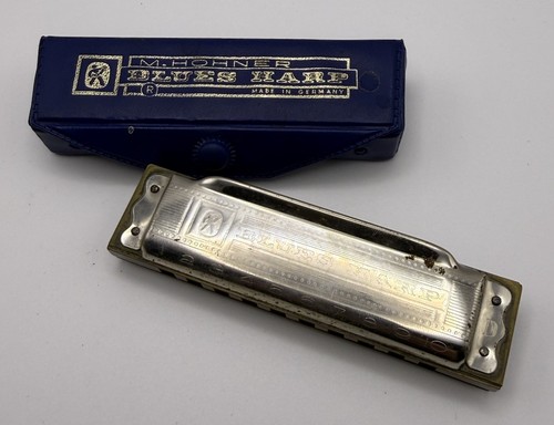 Vintage hohner blues harp - vintage,