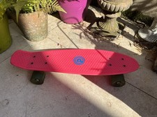 d Street Penny Board in Fuchsia