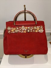 Dune Red Suede, gold