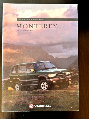 Vauxhall monterey brochure - vauxhall,