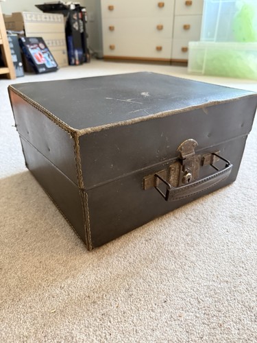 Vintage hard leather - vintage, with