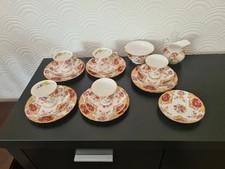 Tuscan China, Tea Set, Pink Floral, 5 Place, extremely pretty.